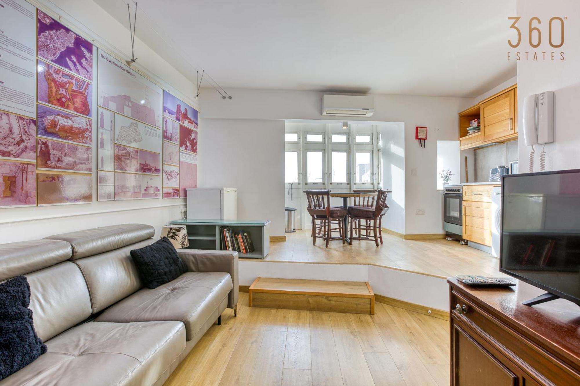 Comfortable 1Br Home With Maltese Balcony In Valletta By 360 Estates Bagian luar foto