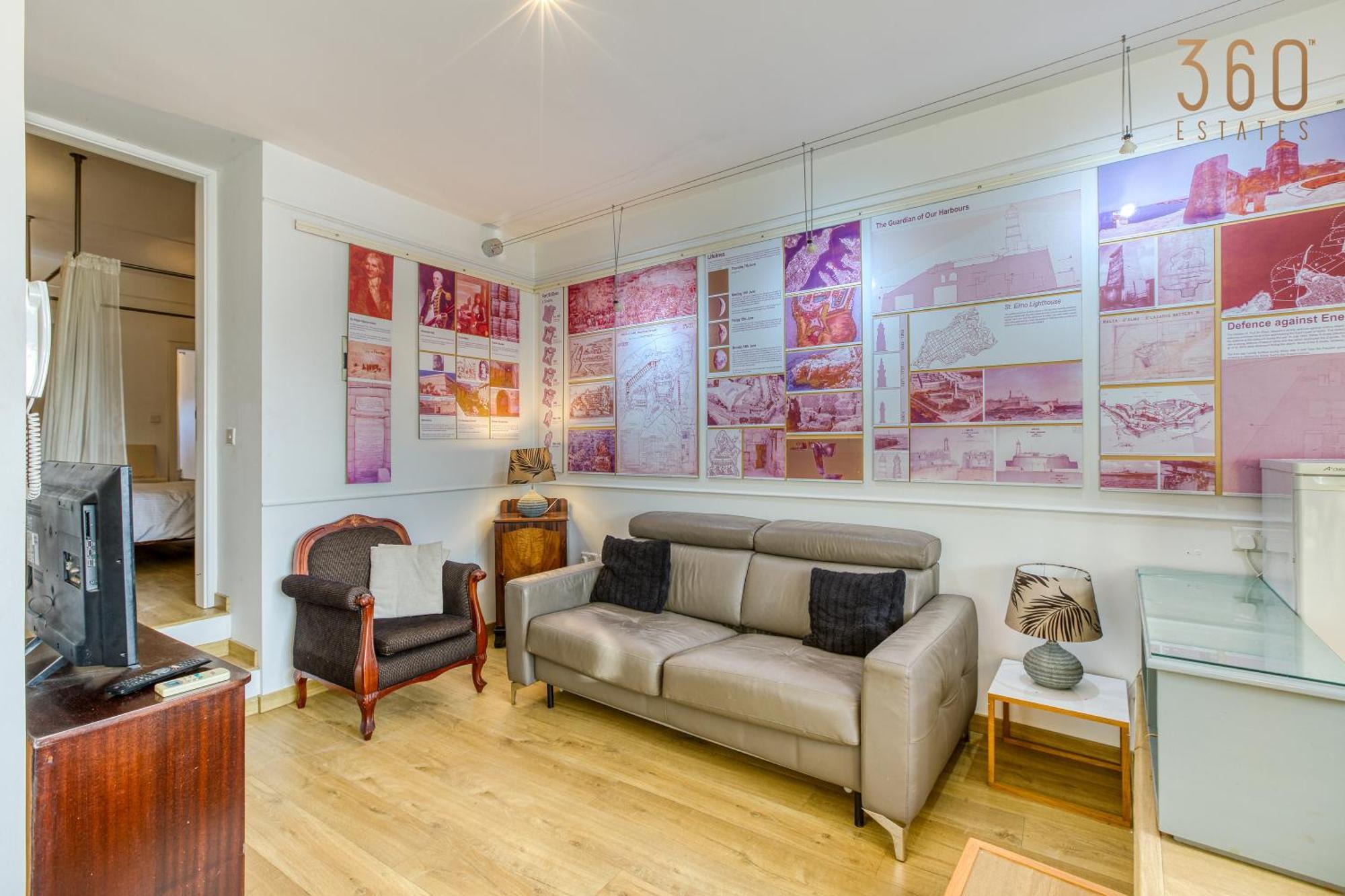 Comfortable 1Br Home With Maltese Balcony In Valletta By 360 Estates Bagian luar foto
