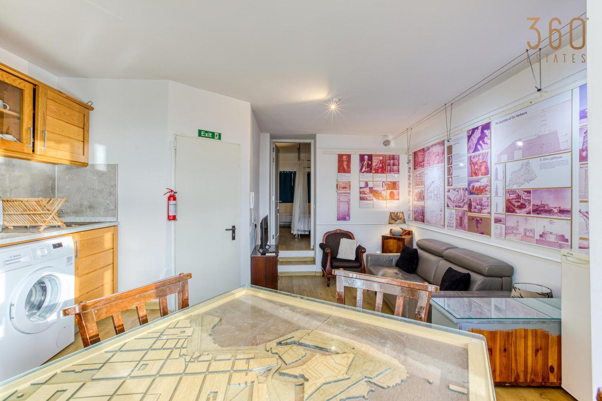 Comfortable 1Br Home With Maltese Balcony In Valletta By 360 Estates Bagian luar foto